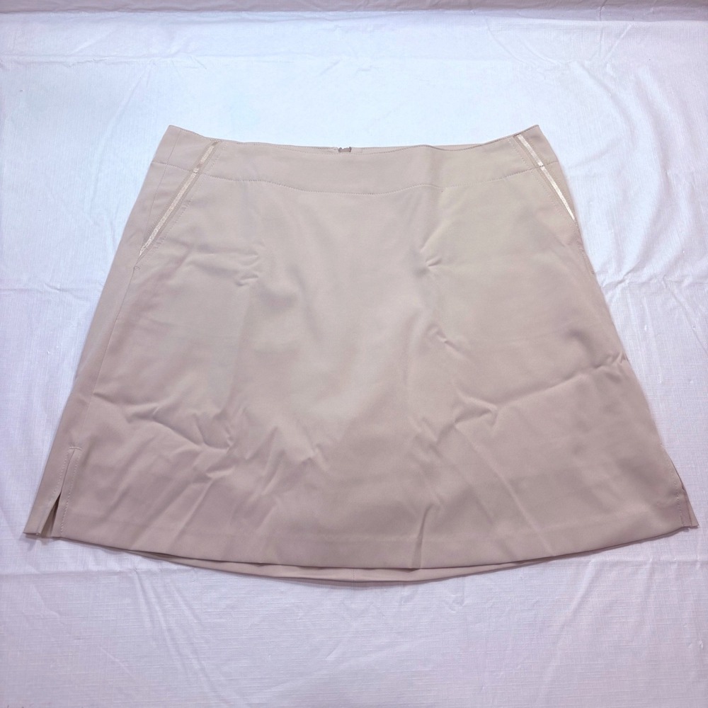 Lady Hagen Essentials Womens Golf Skort Size‎ 6 Khaki Tan Performance Activewear